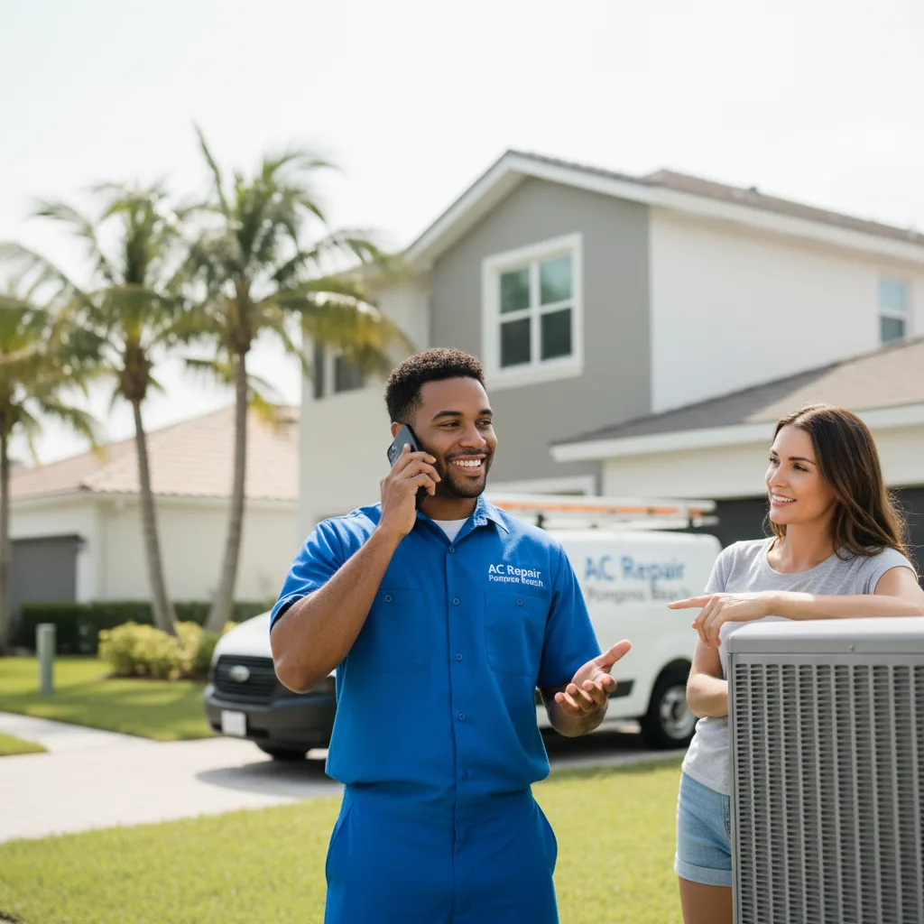 AC Repair Pompano Beach customer support in Lena